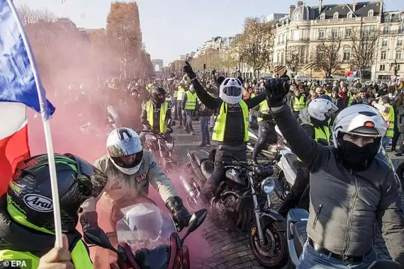 la protesta dei gilet gialli in francia 2