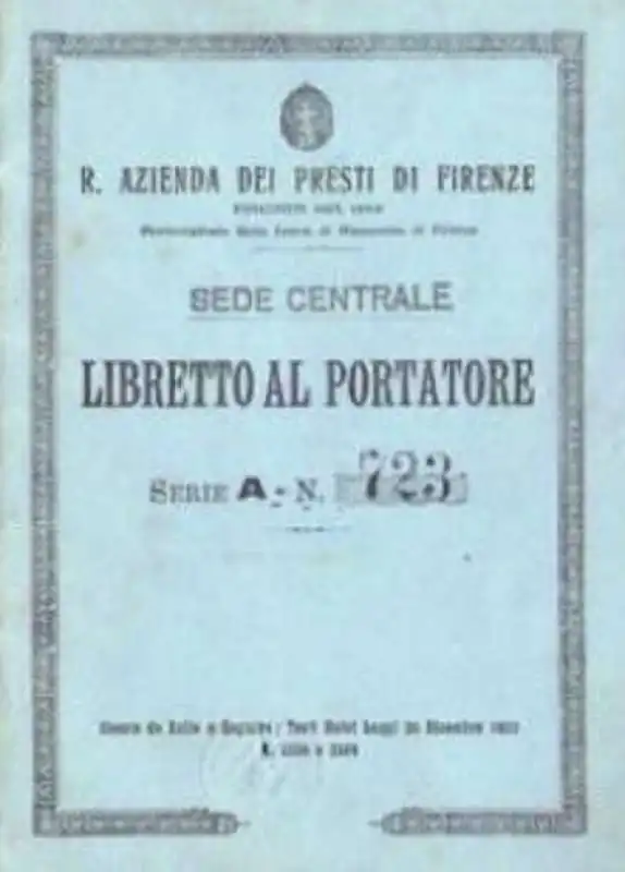 libretto al portatore 1