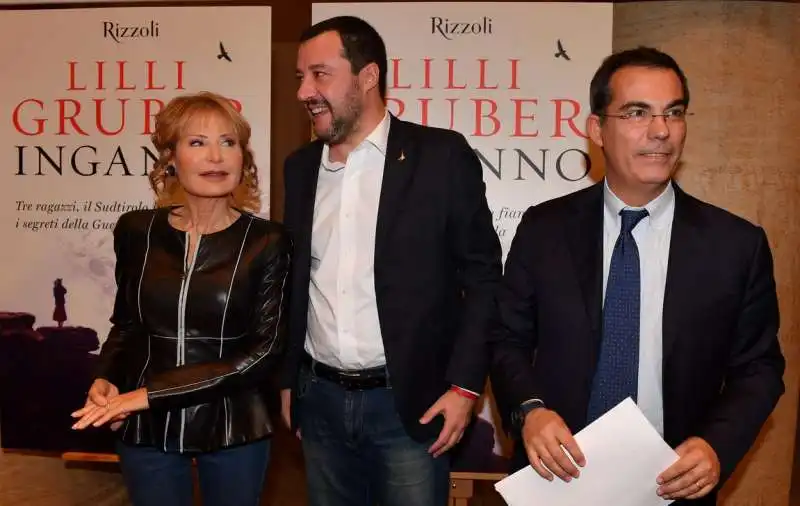 lilli gruber matteo salvini giovanni floris