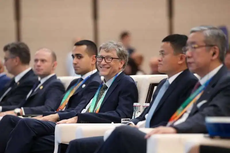 LUIGI DI MAIO BILL GATES JACK MA