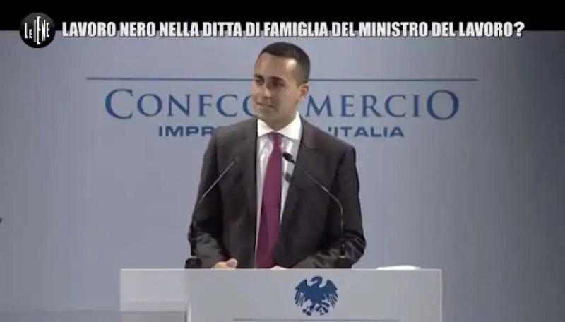 LUIGI DI MAIO E IL LAVORO NERO