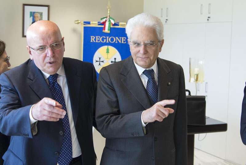 mario oliverio sergio mattarella