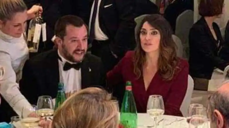 MATTEO SALVINI E ELISA ISOARDI