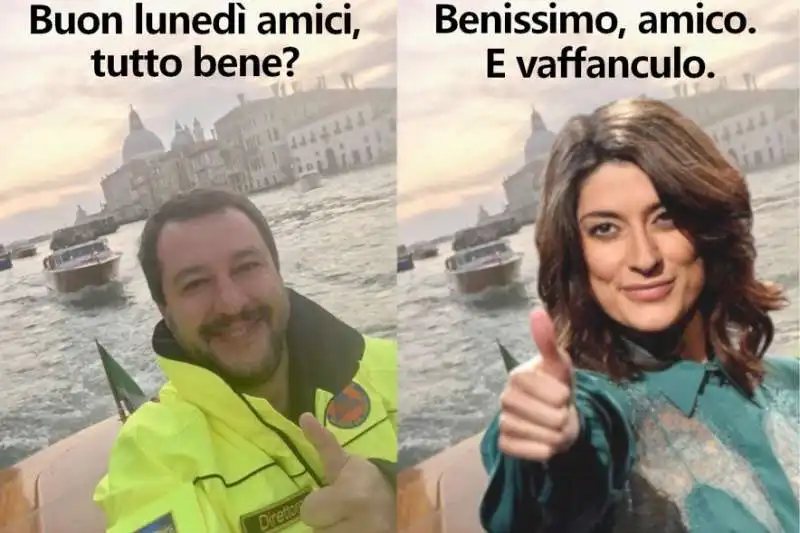 matteo salvini elisa isoardi 