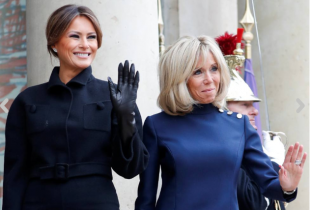 melania trump brigitte macron