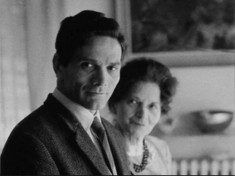 pier paolo pasolini con la madre susanna colussi 2