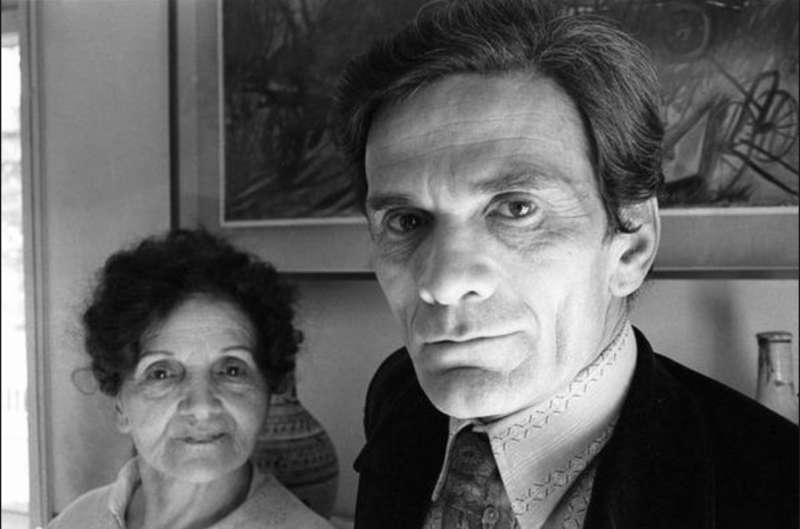 pier paolo pasolini con la madre susanna colussi 3