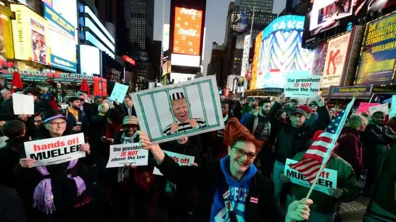 proteste anti trump pro mueller