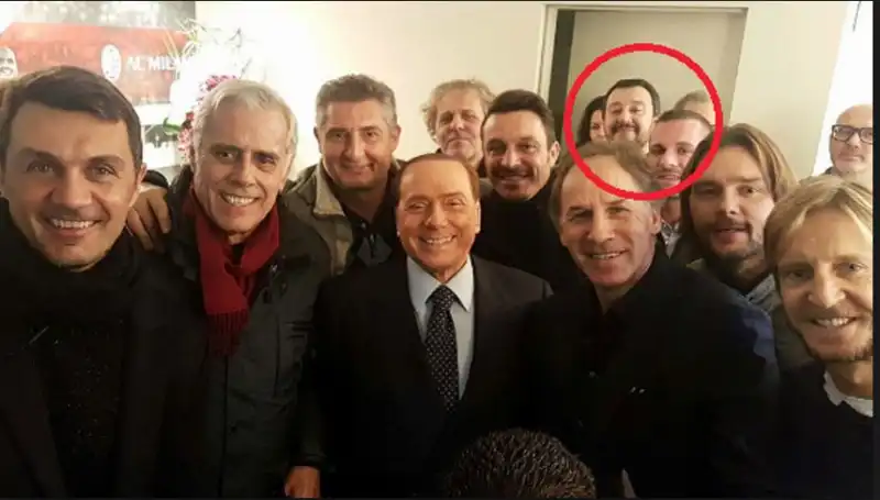 SALVINI BERLUSCONI MASSARO BARESI MALDINI