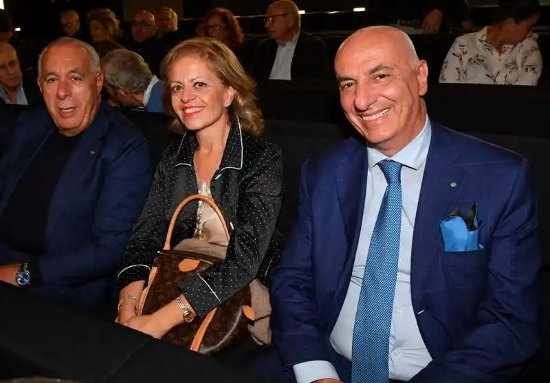 silvio salini con antonietta e piero lepore