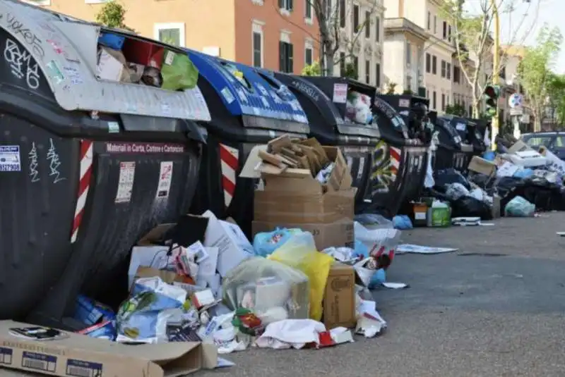 spazzatura a roma 5