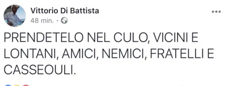 vittorio di battista tweet raggi