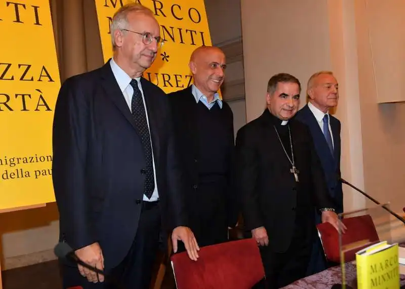 walter veltroni marco minniti angelo becciu gianni letta