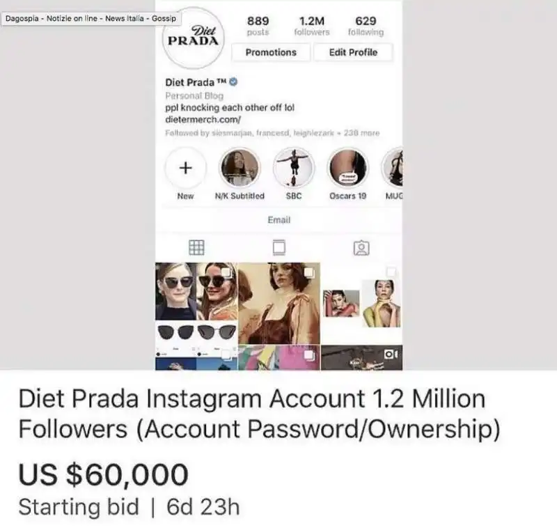 account di diet prada