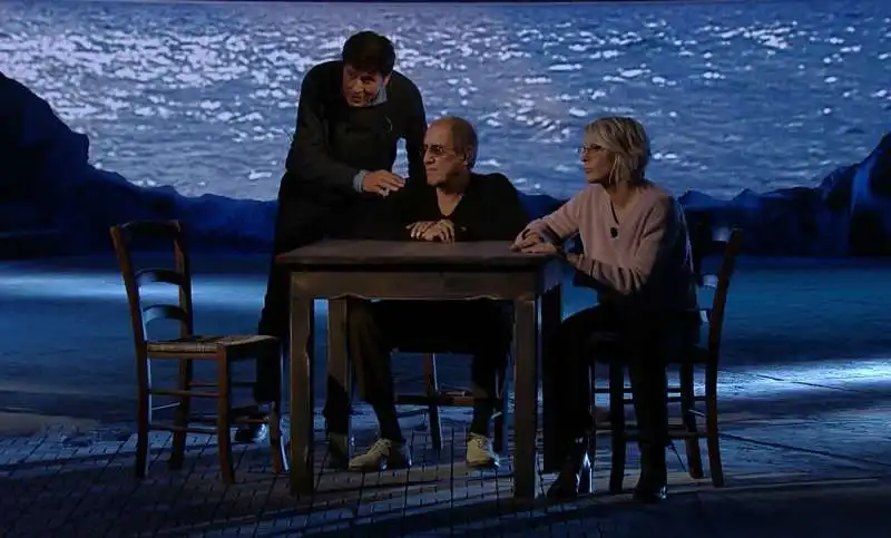 ADRIANO  CELENTANO MARIA DE FILIPPI GIANNI MORANDI