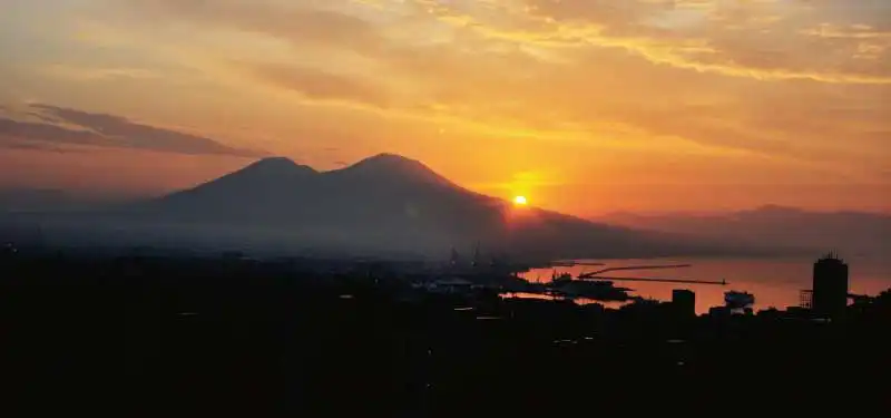 alba sul vesuvio