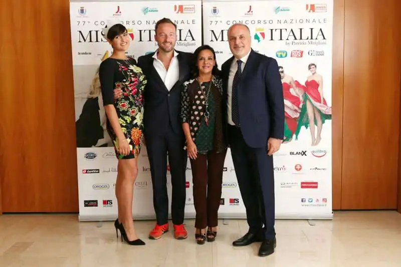 alice sabatini, francesco facchinetti, patrizia mirigliani, russolillo