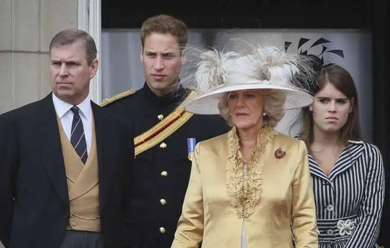 andrea, william, camilla e eugenia