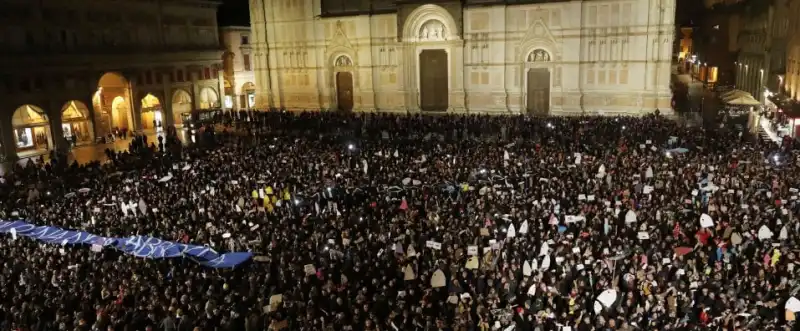 bologna proteste anti-salvini