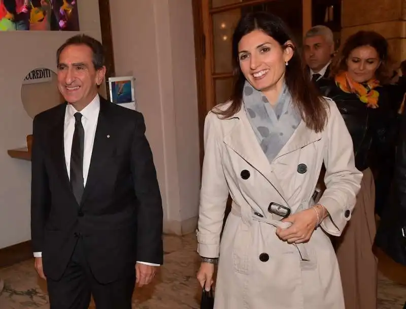 carlo fuortes riceve la sindaca raggi  foto di bacco (4)