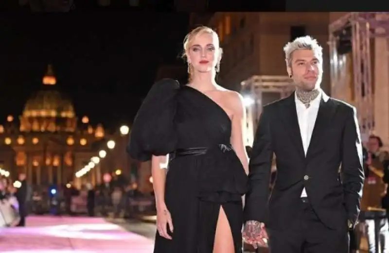 chiara ferragni e fedez a roma 5