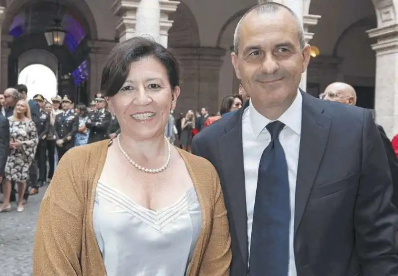 ELISABETTA TRENTA E IL MARITO CLAUDIO PASSARELLI