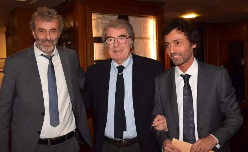 emilio targia  dino zoff  piero trellini  foto di bacco