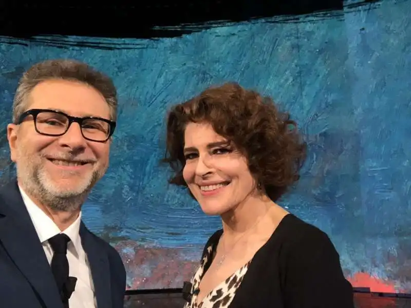 fabio fazio fanny ardant