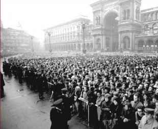 funerali delle vittime di piazza fontana - 15 dicembre 1969 - milano