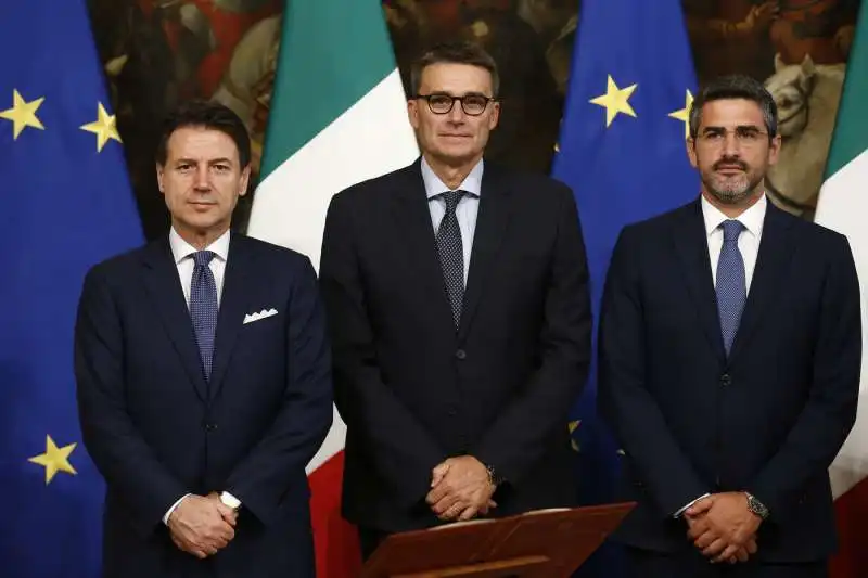 giuseppe conte roberto morassut riccardo fraccaro