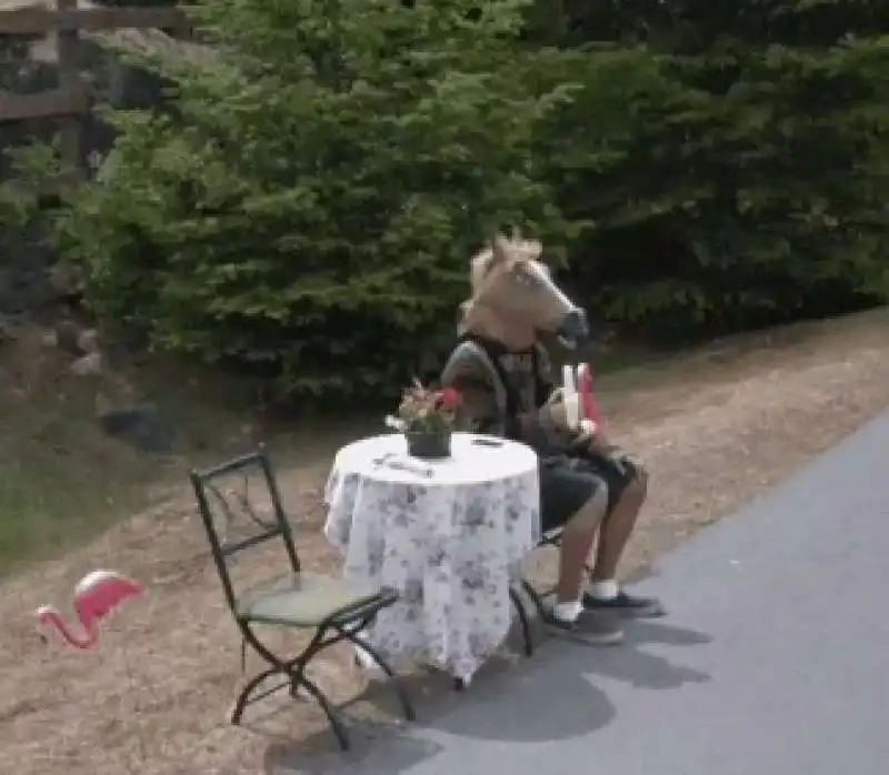 google maps e l'uomo con la testa di cavallo 5