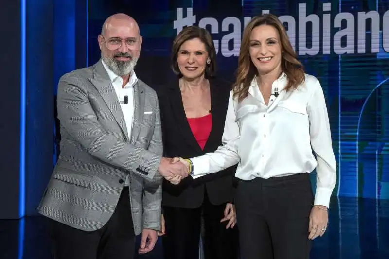 il confronto tra stefano bonaccini e lucia borgonzoni a cartabianca 1