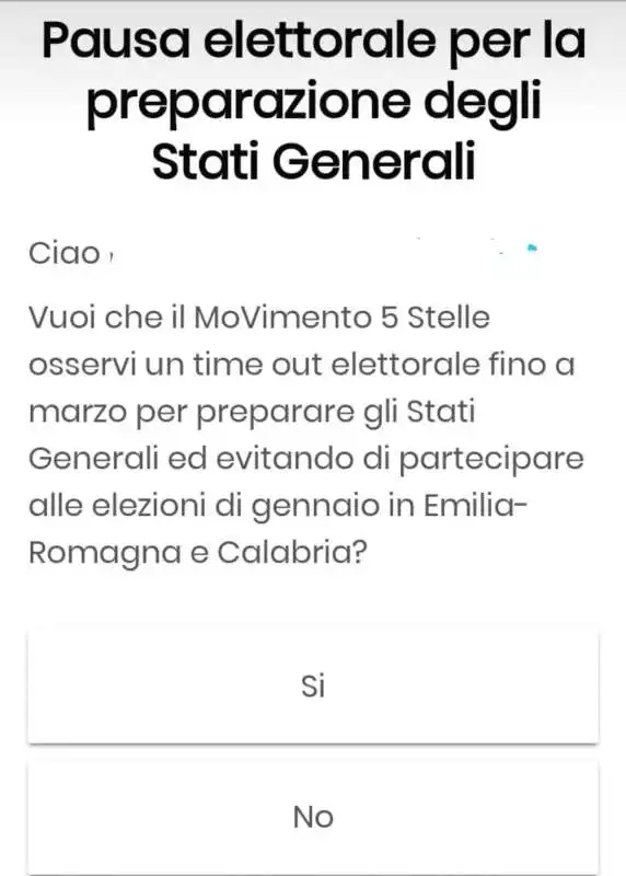 IL QUESITO DI ROUSSEAU SULLE REGIONALI IN EMILIA E CALABRIA