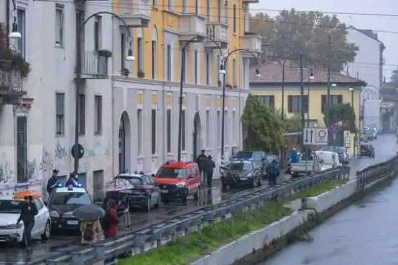 incendio in una casa di milano 1