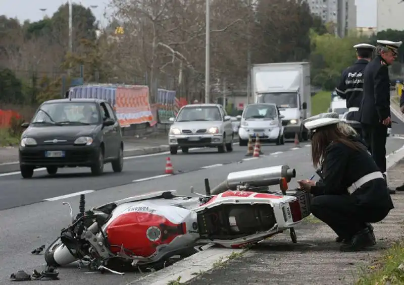 incidente in moto