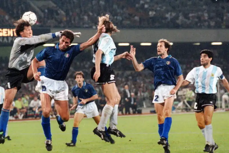 italia argentina mondiali 90 maradona bergomi