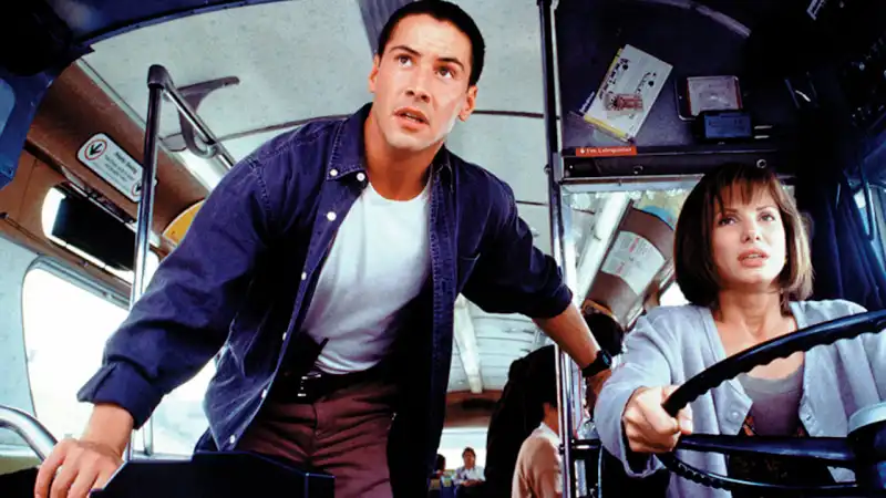 keanu reeves e sandra bullock in speed