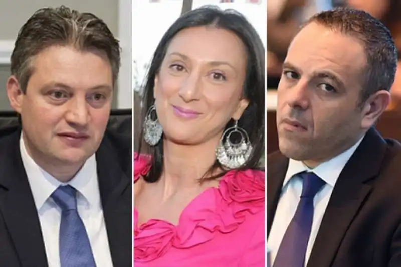 Keith Schembri KONRAD MIZZI DAPHNE CARUANA