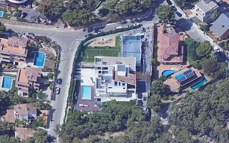 la casa di leo messi a castelldefels