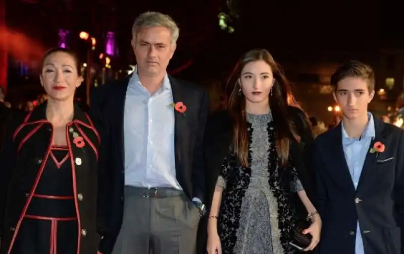 la famiglia di jose mourinho  1