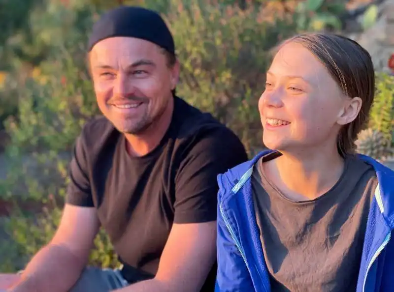 leonardo dicaprio e greta thunberg-1