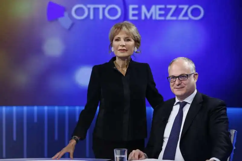 LILLI GRUBER E ROBERTO GUALTIERI A OTTO E MEZZO