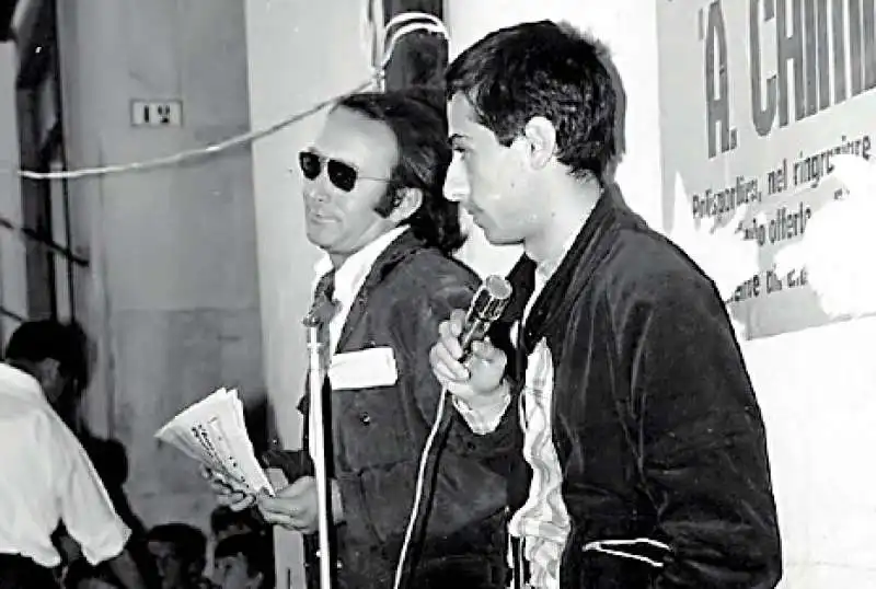 lionello massobrio e roberto faenza contestano il festival di venezia nel '68