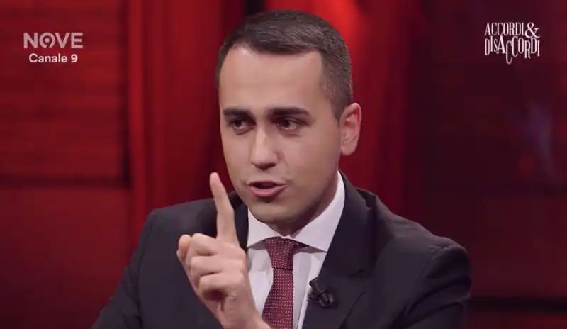 LUIGI DI MAIO OSPITE DI ACCORDI E DISACCORDI