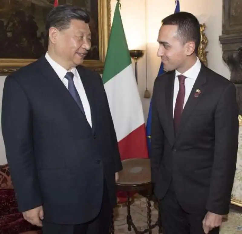 luigi di maio xi jinping