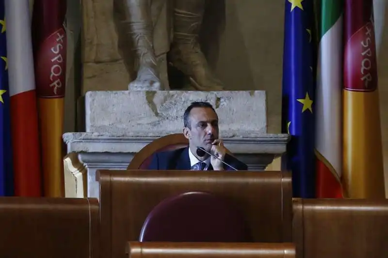 marcello de vito torna in aula dopo la sospensione dei domiciliari 41