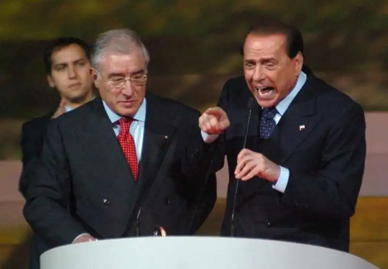 MARCELLO DELL UTRI E SILVIO BERLUSCONI   