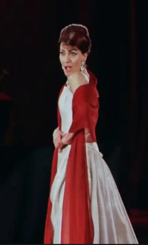 maria callas in ologramma