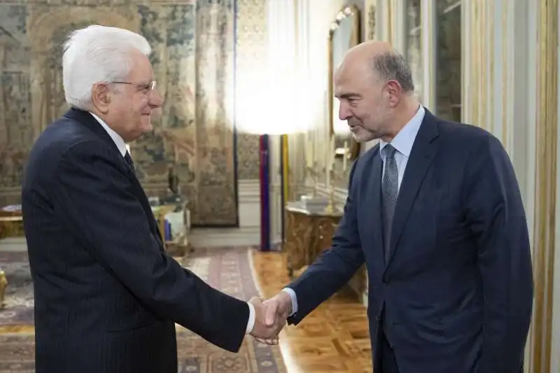 MATTARELLA PIERRE MOSCOVICI