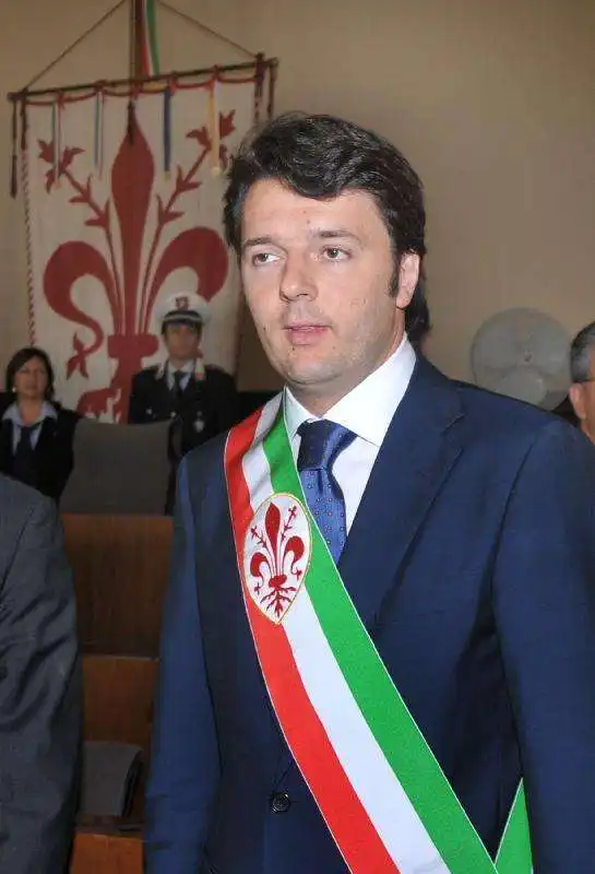 MATTEO RENZI SINDACO DI FIRENZE